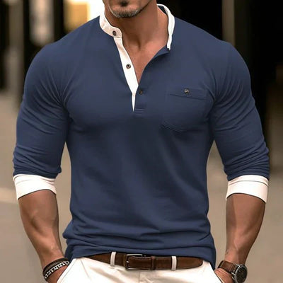 Lovelia® | Stylish Long-Sleeved Shirt For Men