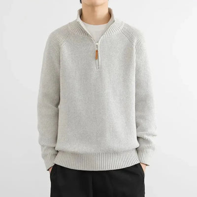 Higinio | Zip Knit Sweater