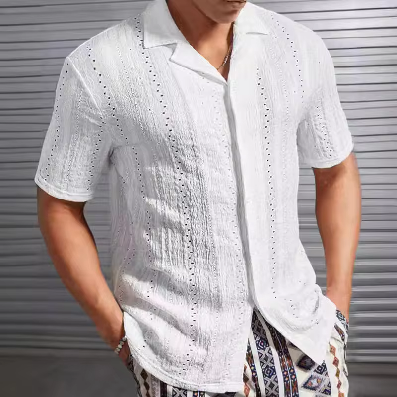Baxter® | Men's Breathable Summer Shirt Knitted