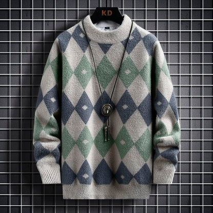 Ezra® | Pattern Sweater For Men