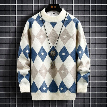 Ezra® | Pattern Sweater For Men