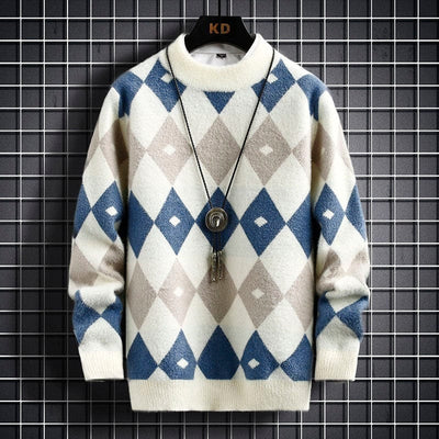 Ezra® | Pattern Sweater For Men