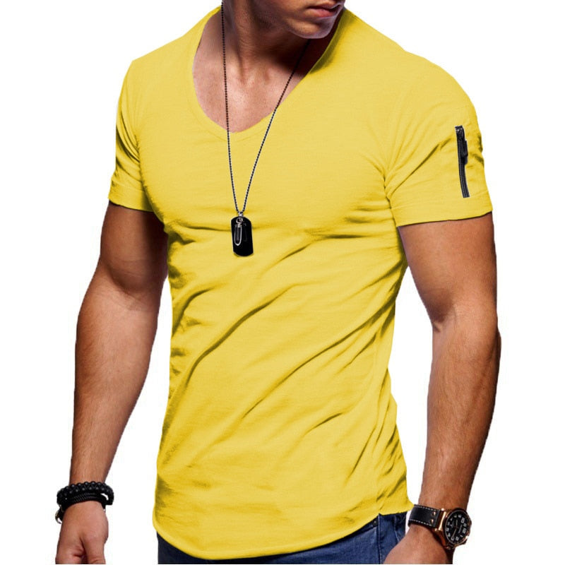 Kendrick® | Men'S V-Neck Muscle T-Shirt