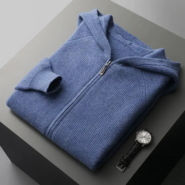Ennis® | Cashmere Zipped Hoodie
