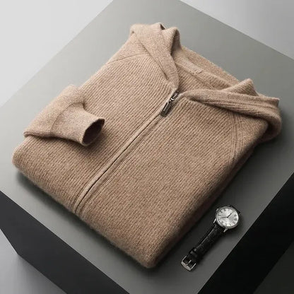 Ennis® | Cashmere Zipped Hoodie