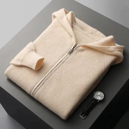 Ennis® | Cashmere Zipped Hoodie