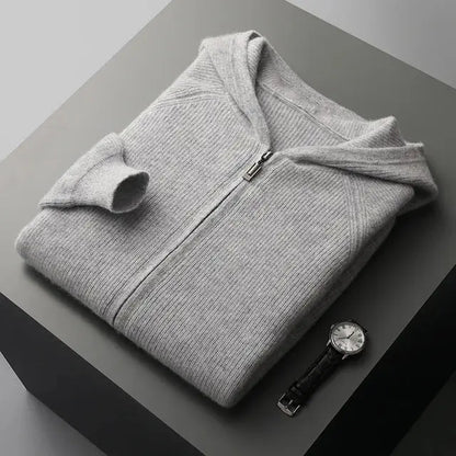 Ennis® | Cashmere Zipped Hoodie