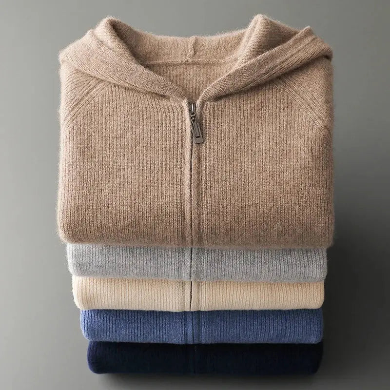 Ennis® | Cashmere Zipped Hoodie