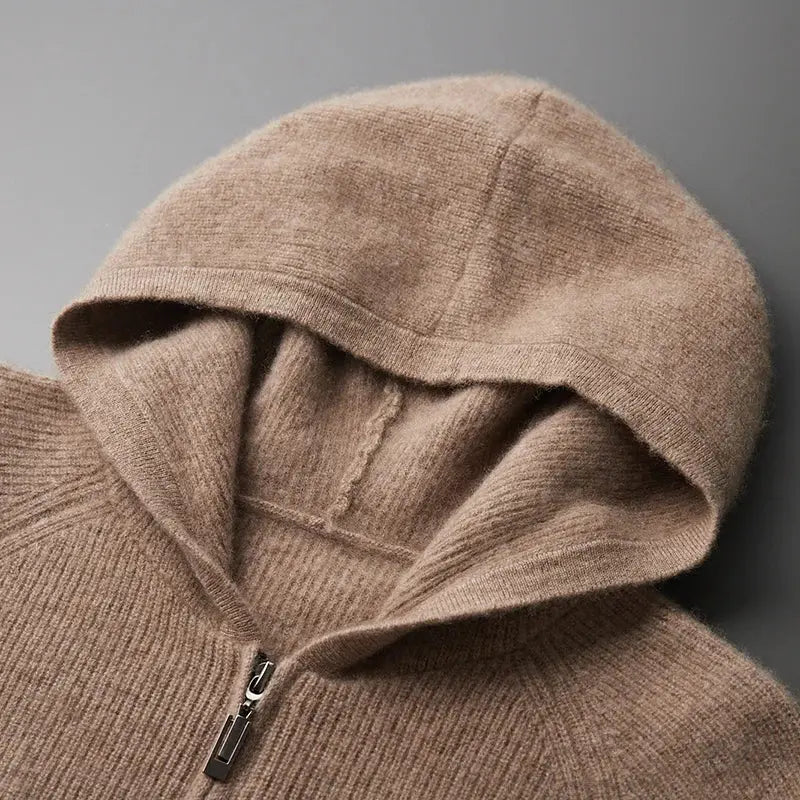 Ennis® | Cashmere Zipped Hoodie