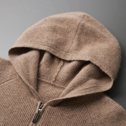 Ennis® | Cashmere Zipped Hoodie