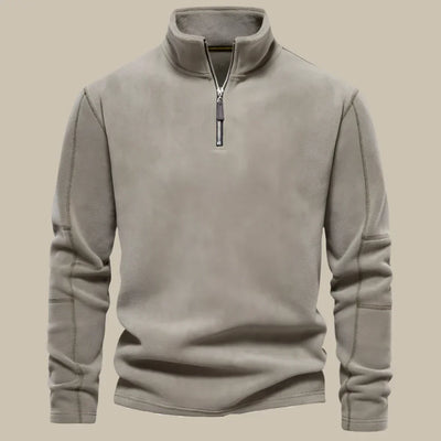 Rodas | Men's fleece pullover with zip