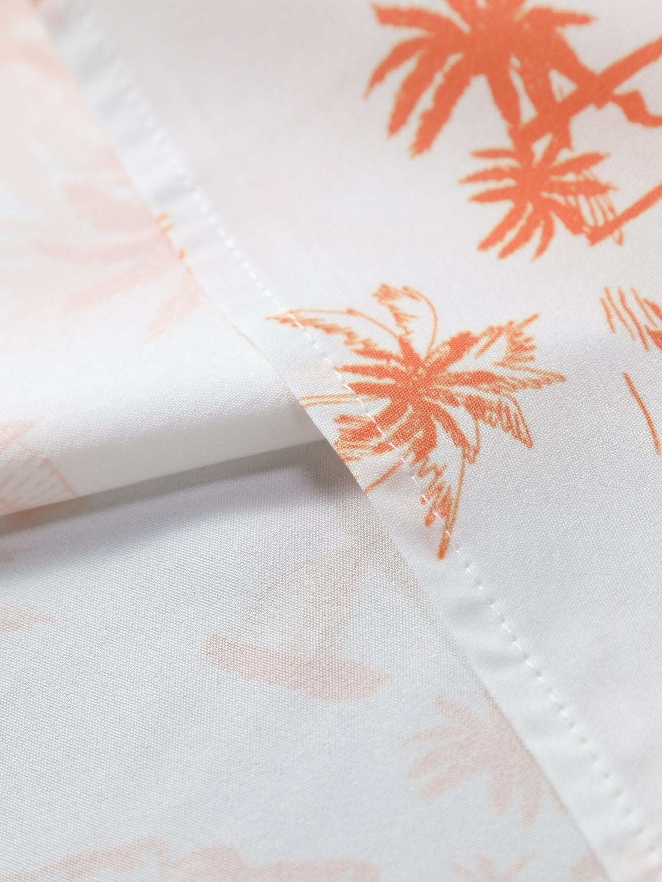 Donald® | Palm Tree Print Button Up Shirt & Swim Shorts