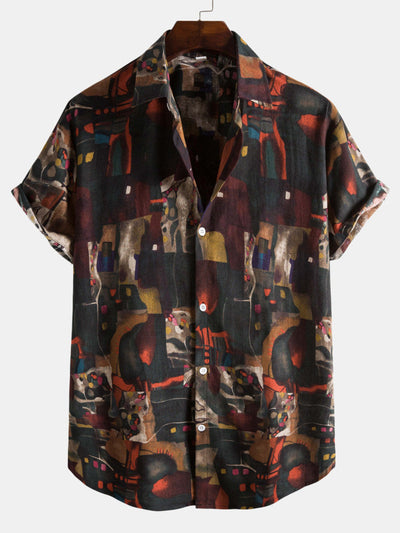 Aravind® | Vintage Abstract Print Shirts