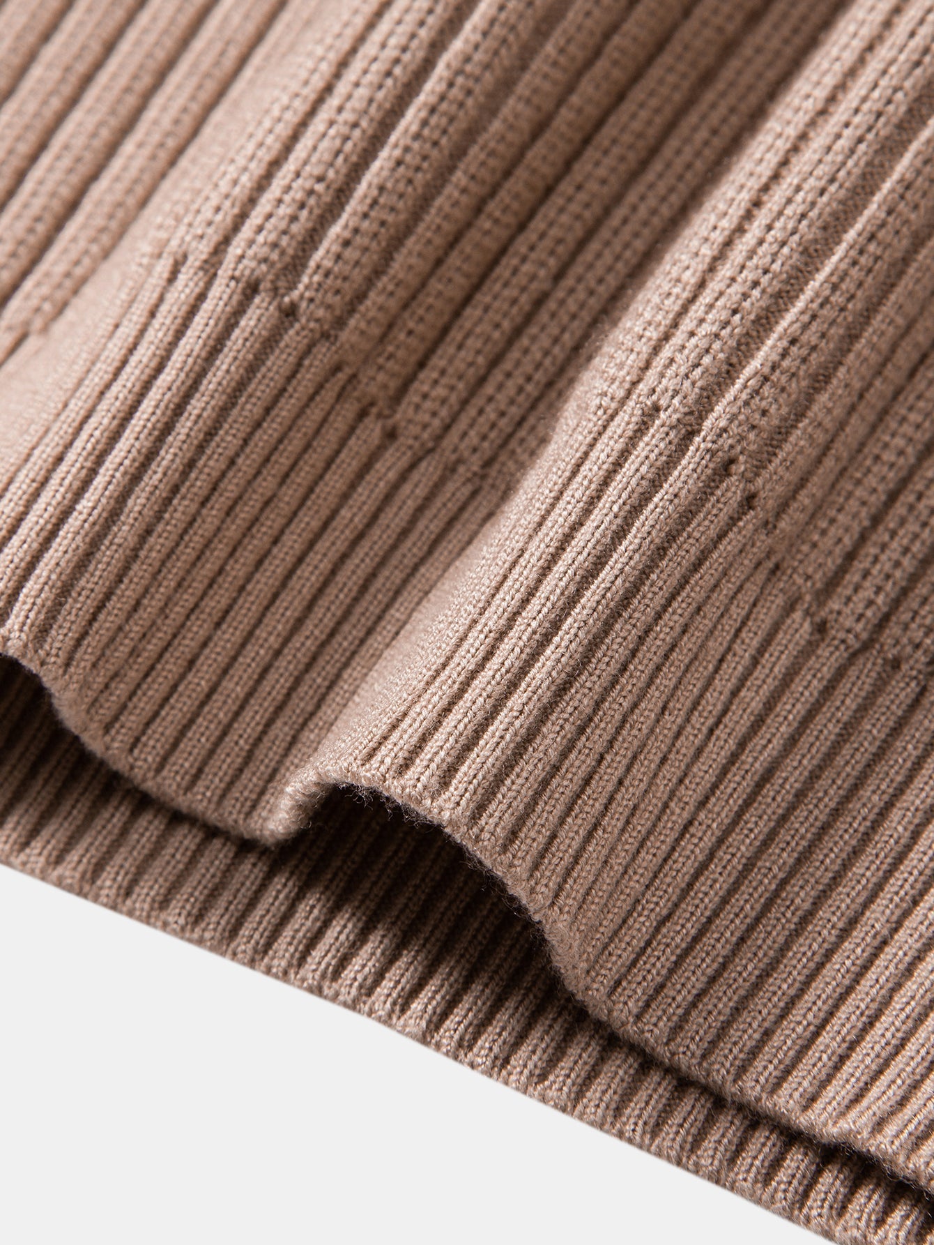 Ardal® | Ribbed Henley Neck Sweater