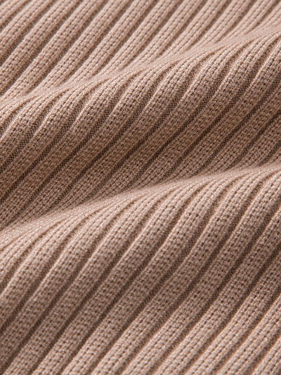 Ardal® | Ribbed Henley Neck Sweater