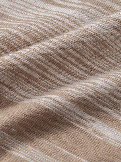 Aran® | Horizontal Stripe Pattern Crew Neck Sweater