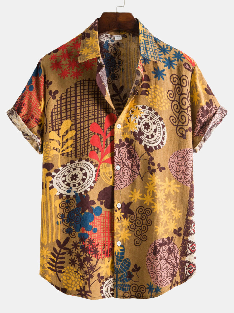 Arni® | Vintage Pattern Cotton Shirts