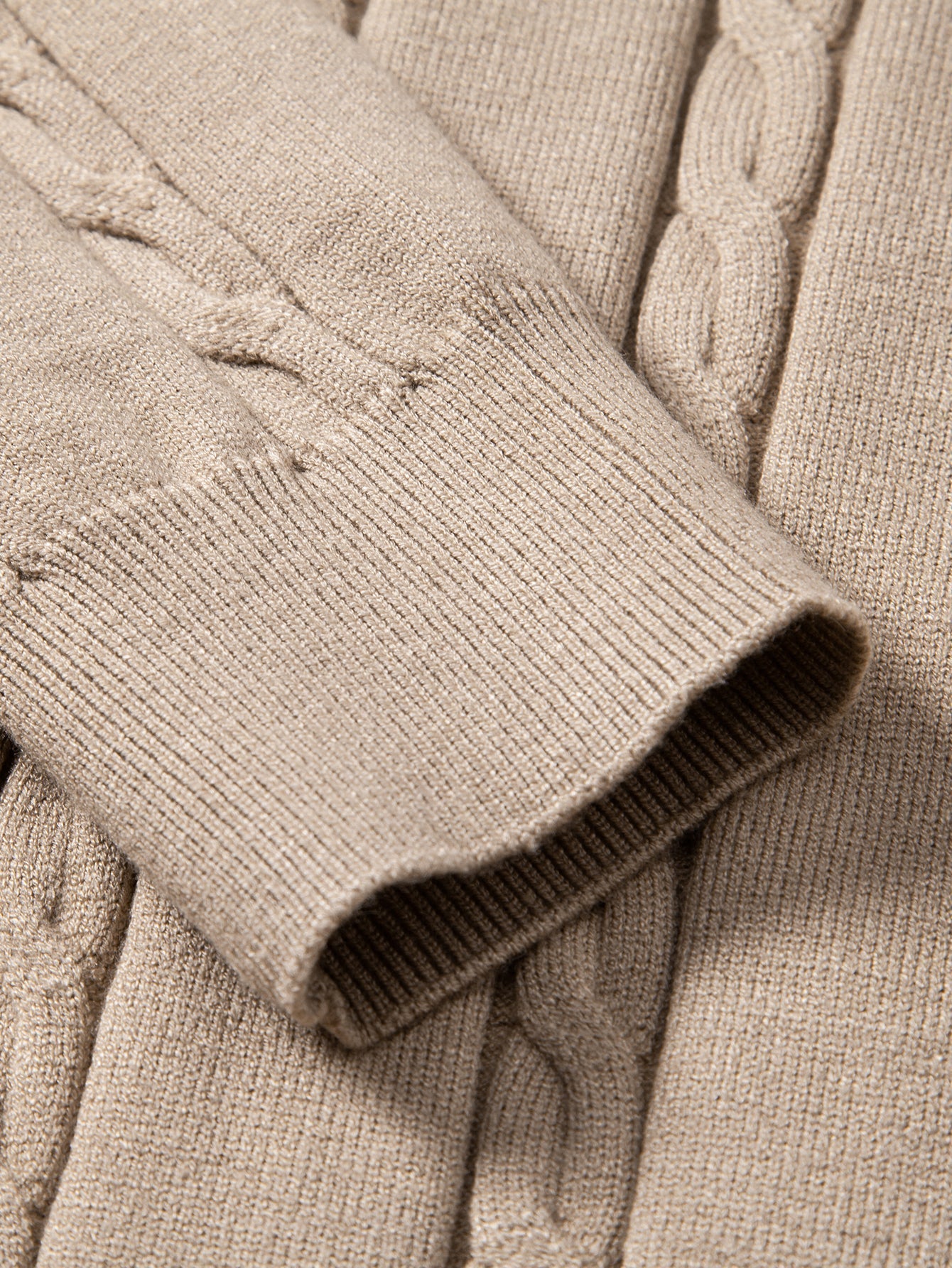 Aiken® | Long Sleeve Twist Knit Polo Shirt