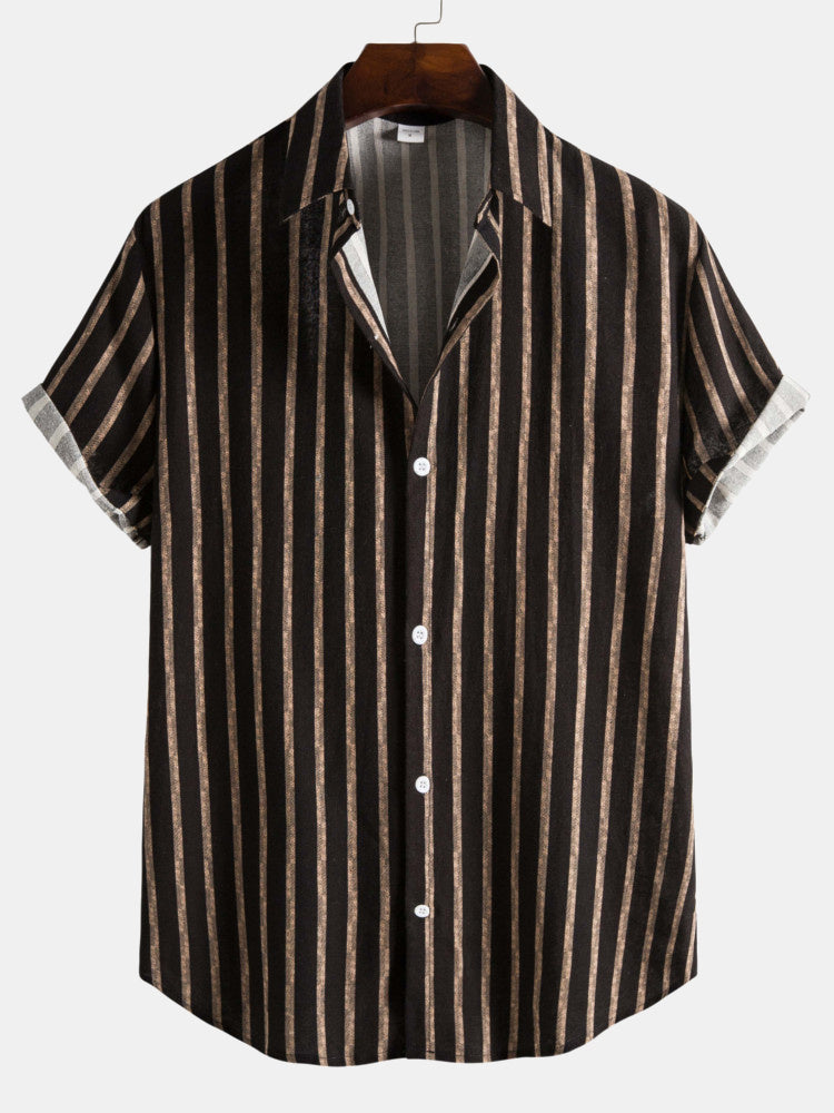 Aristocles® | Cotton Breathable Stripes Shirts