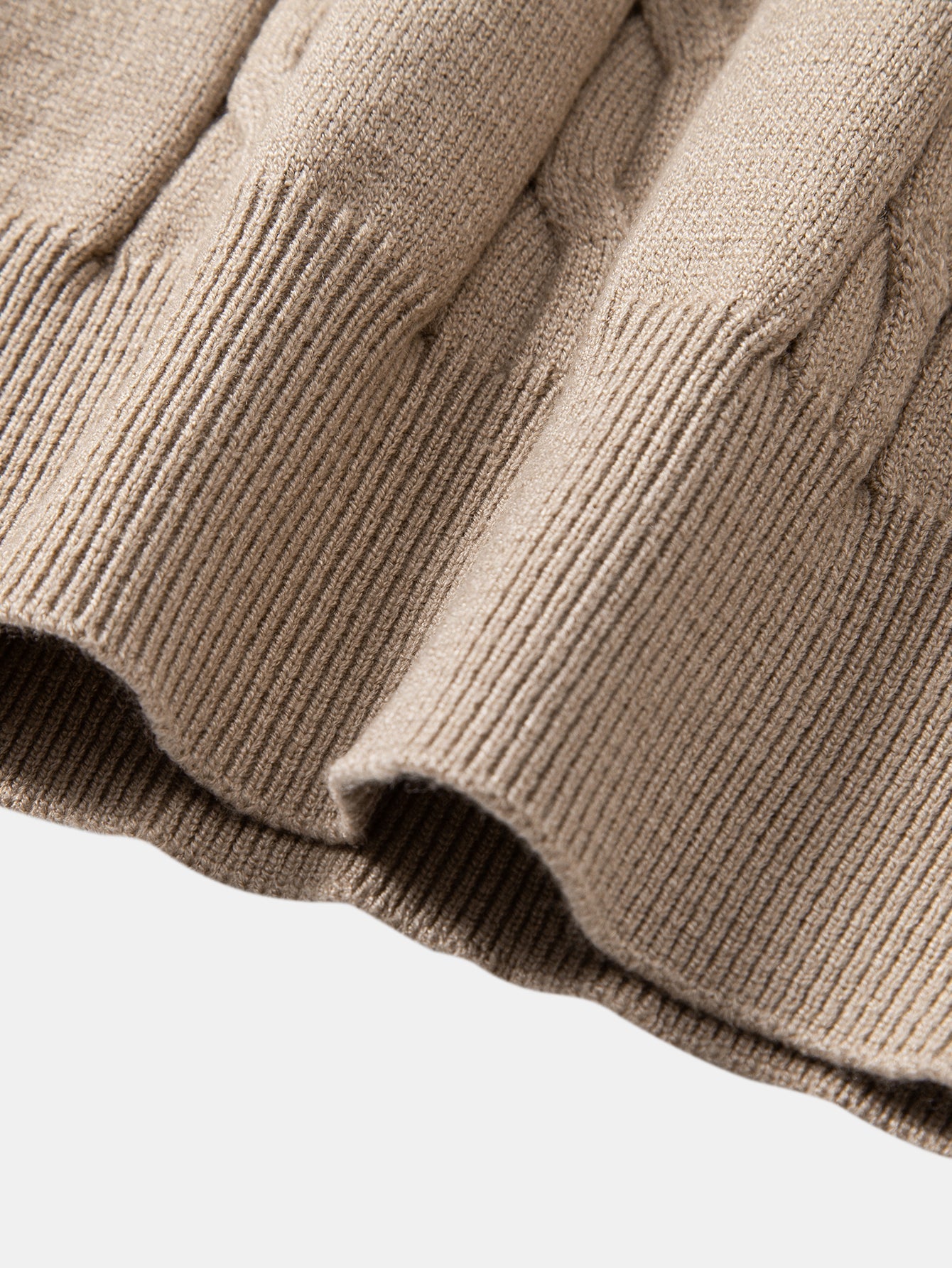 Aiken® | Long Sleeve Twist Knit Polo Shirt