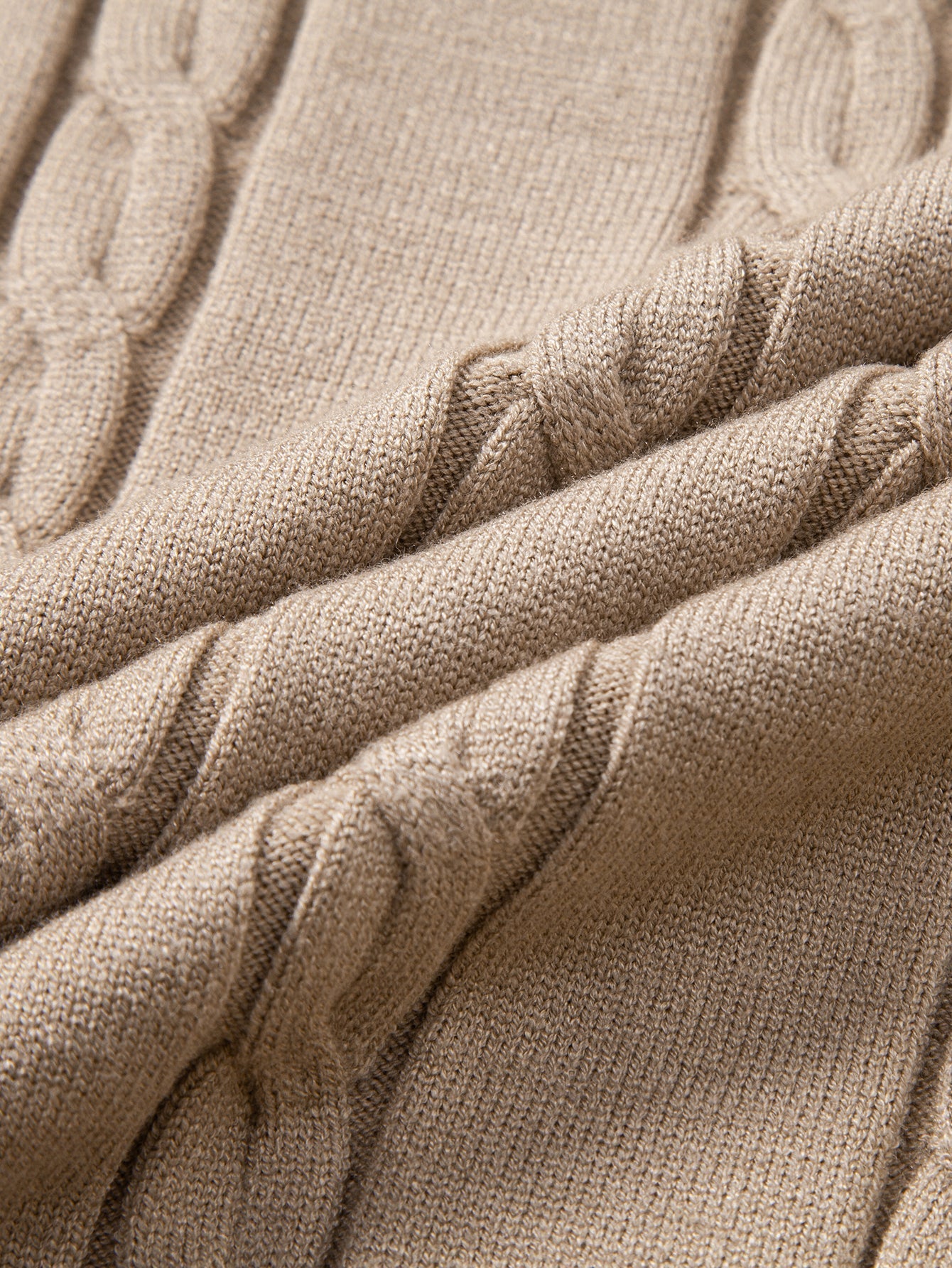 Aiken® | Long Sleeve Twist Knit Polo Shirt