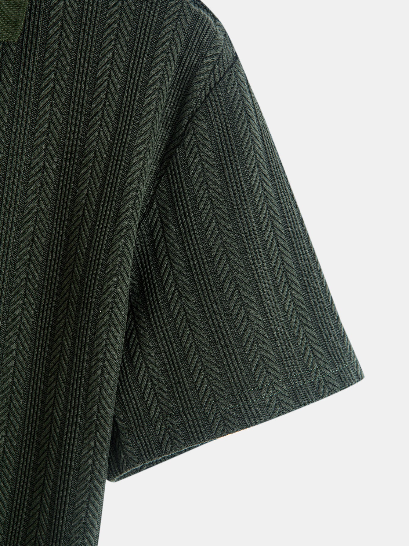 Stanley® | Textured Zipper Polo