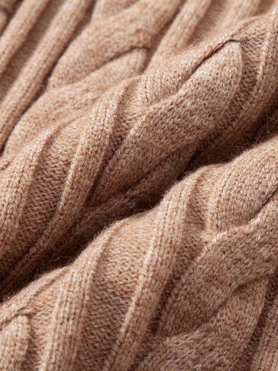 Abdullah® | Twist Jacquard Crew Neck Sweater