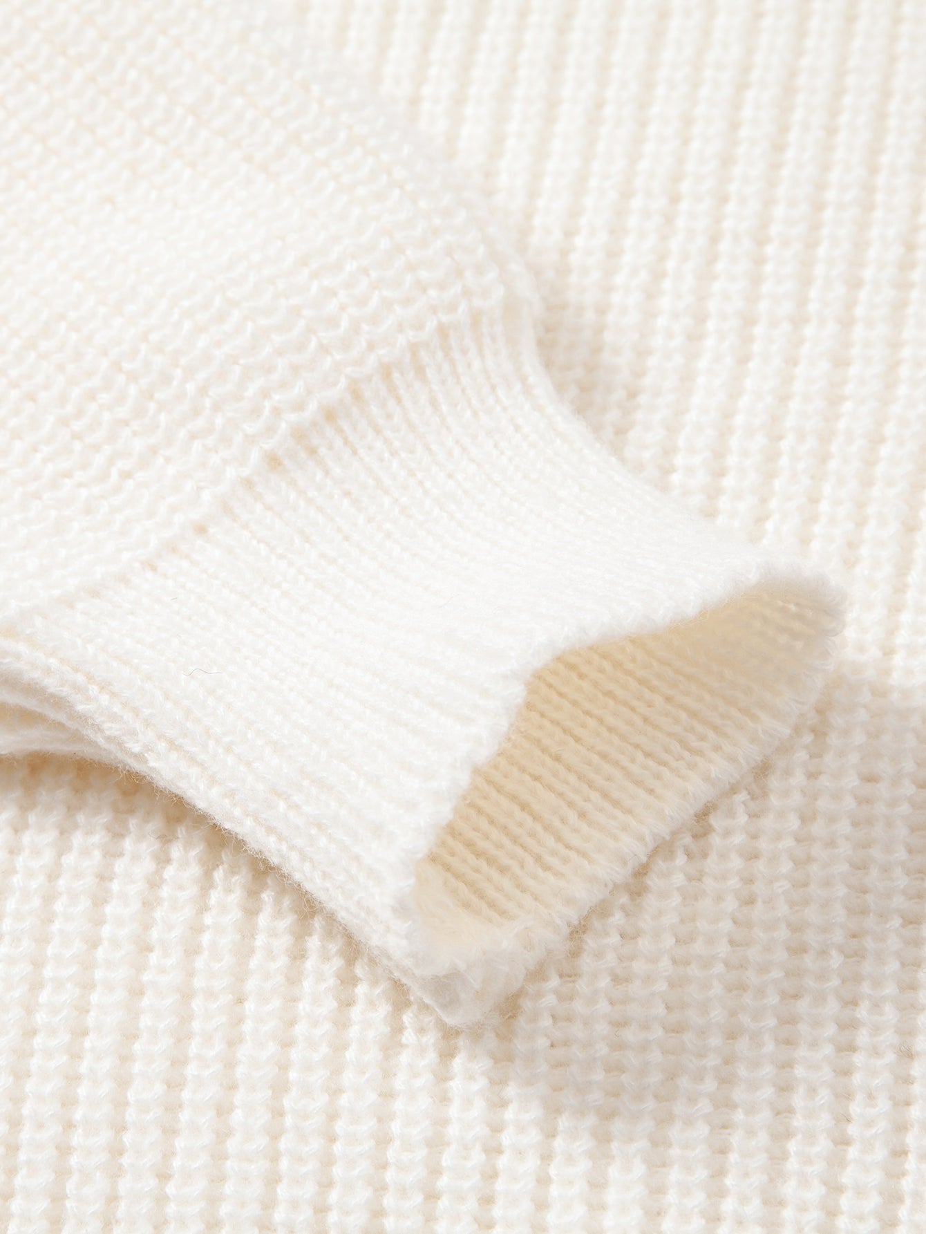 Adamari® | Long Sleeve Textured Knit Polo Shirt