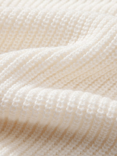 Adamari® | Long Sleeve Textured Knit Polo Shirt