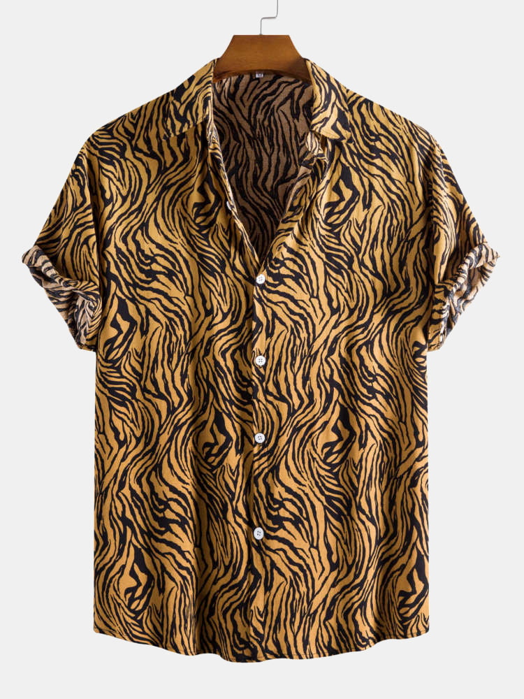 Patxi® | Animal Texture Cotton Shirts