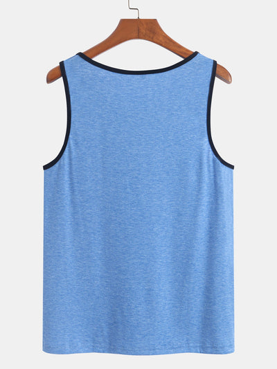 Harold® | Tank Top With Wave Pattern Pocket