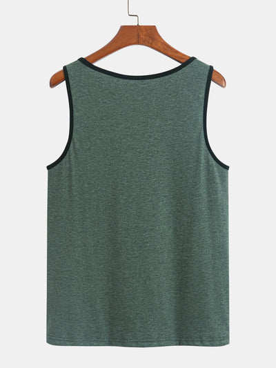 Harold® | Tank Top With Wave Pattern Pocket