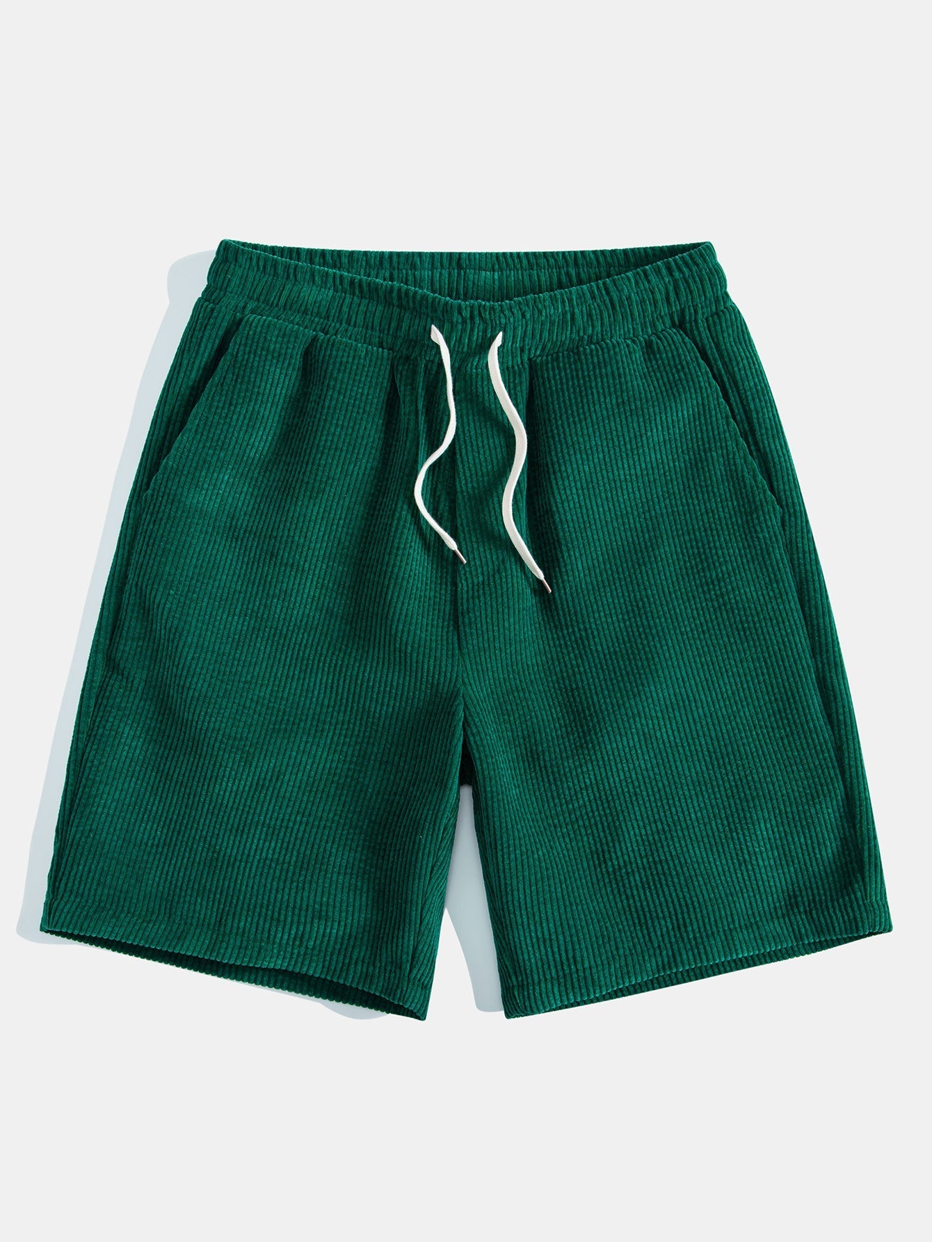 Adelmo® | 3 Pieces Drawstring Corduroy Shorts