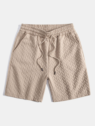 Ademar® | 3 Pieces Geometric Jacquard Shorts