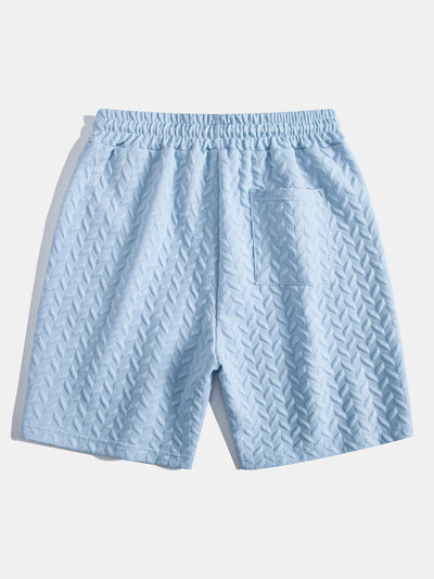 Ademar® | 3 Pieces Geometric Jacquard Shorts