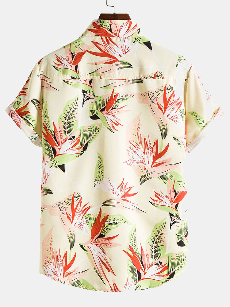 Argus® | Summer Floral Lapel Shirts