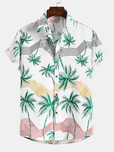 Antar® | Palm Tree Print Shirts