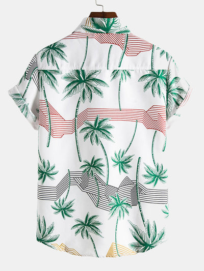 Antar® | Palm Tree Print Shirts