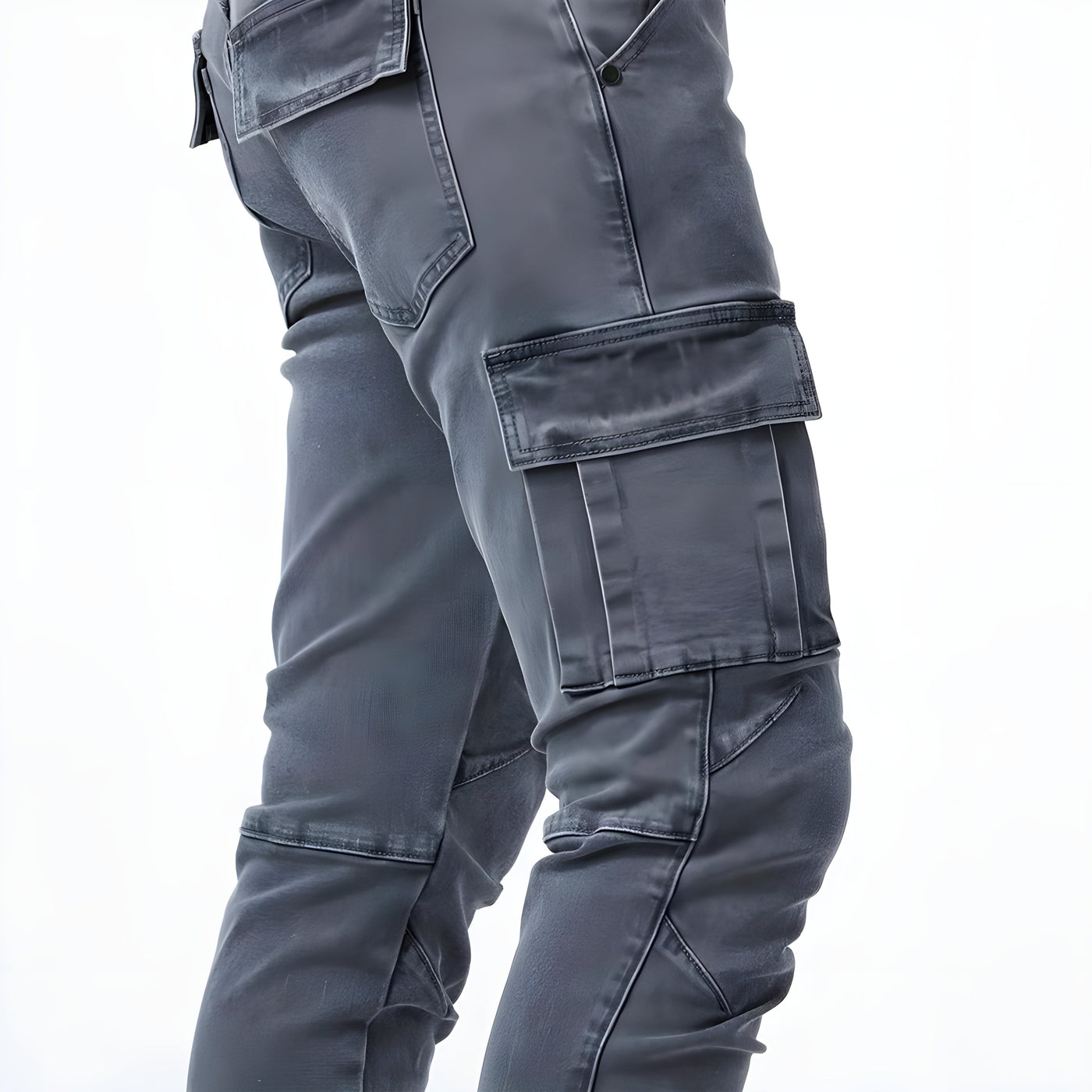 Josías | Slim men's cargo pants with multi-pocket design