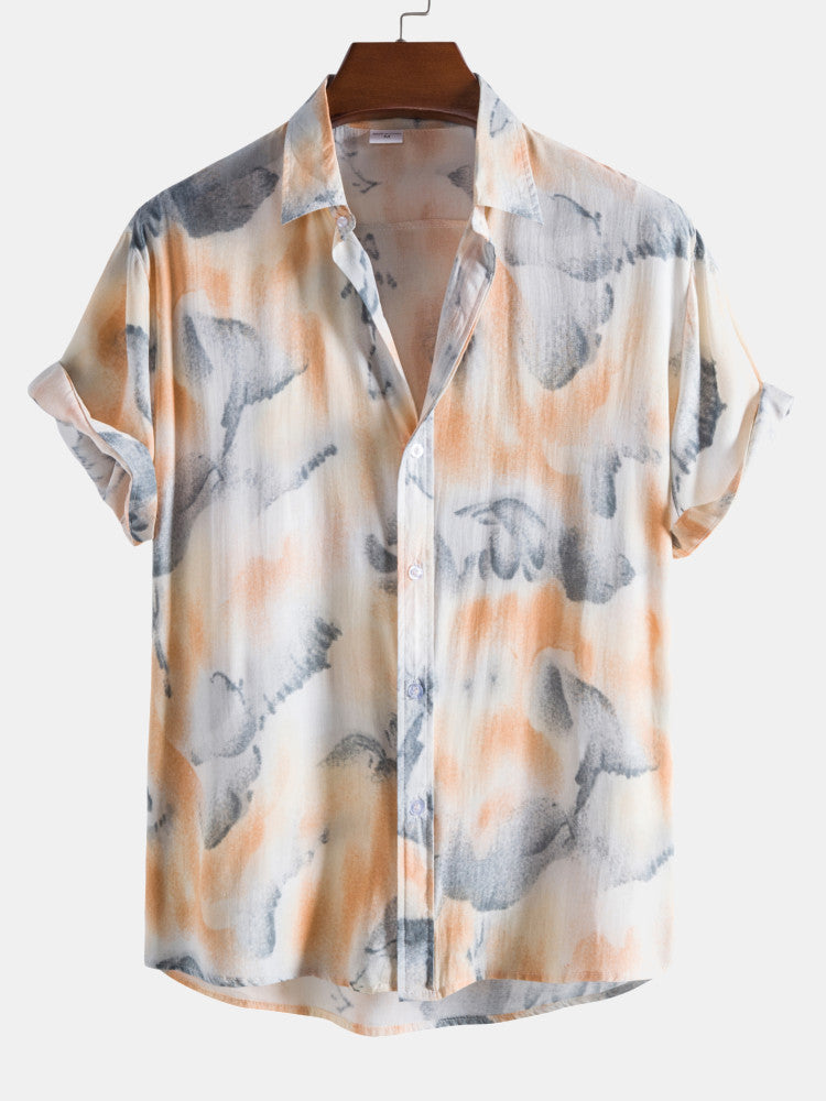 Aedon® | Abstract Ink Print Shirts