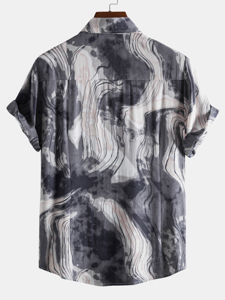 Aeolus® | Abstract Painting Print Shirts