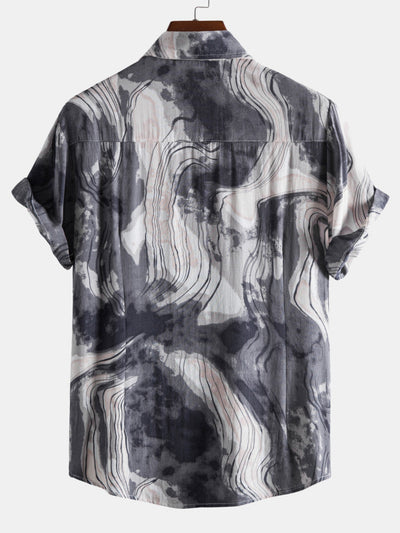 Álvaro® | Abstract Painting Print Shirts