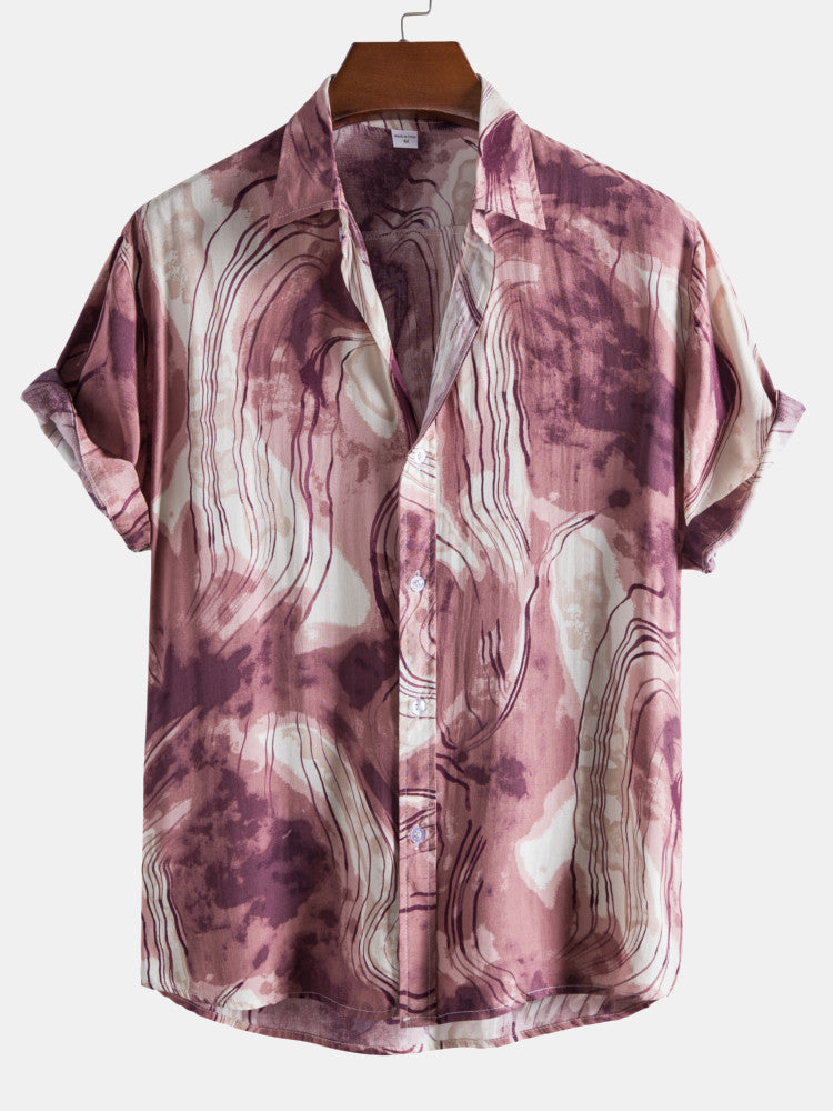Aeolus® | Abstract Painting Print Shirts
