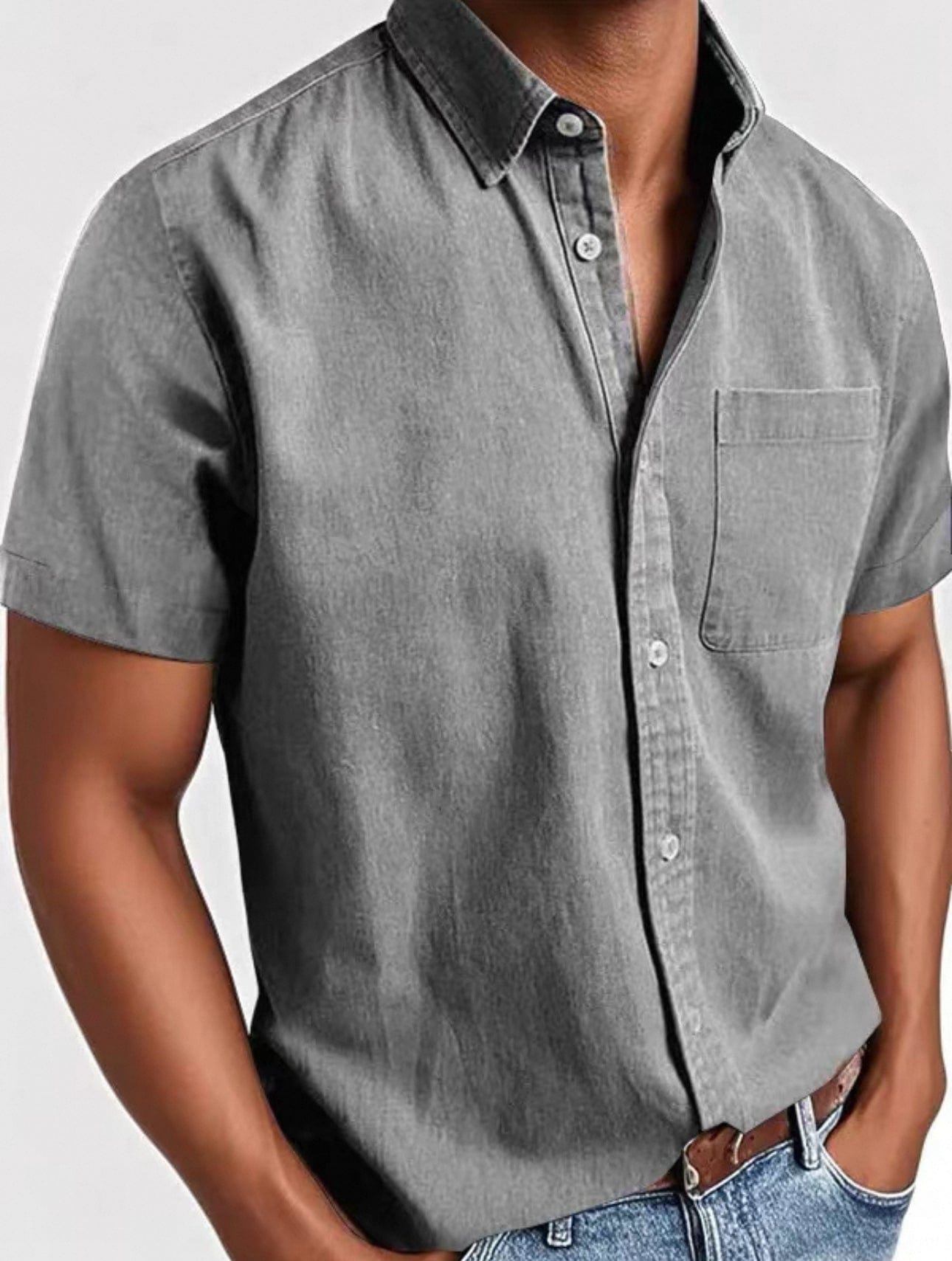 Zackary | Elegant Short Sleeved Shirt