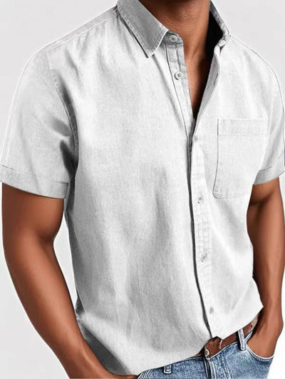 Zackary | Elegant Short Sleeved Shirt