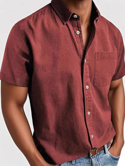 Zackary | Elegant Short Sleeved Shirt