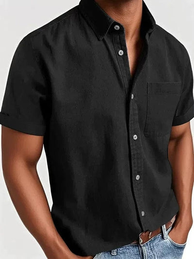 Zackary | Elegant Short Sleeved Shirt