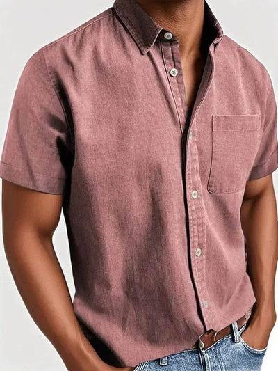 Zackary | Elegant Short Sleeved Shirt
