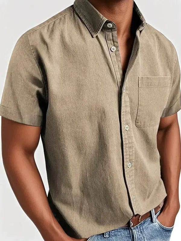 Zackary | Elegant Short Sleeved Shirt