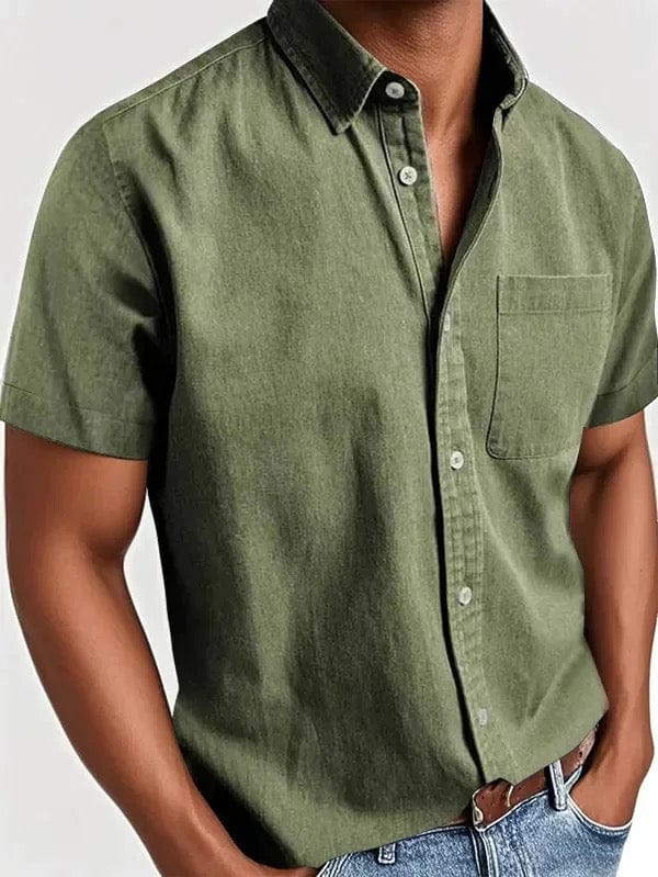 Zackary | Elegant Short Sleeved Shirt